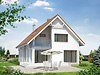 Projekt domu Brzoza 2 - miniaturka 1