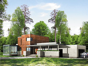 Projekt domu Arkadia