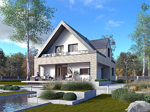 Projekt domu Krzemień