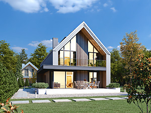 Projekt domu Malutki 11