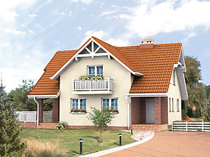 Projekt domu Mazurek