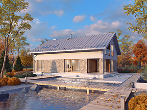 Projekt domu Słoneczny 2