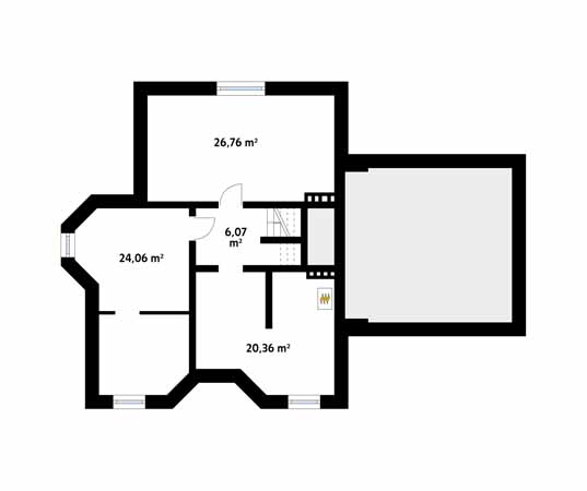 Projekt domu Bolero 3 - rzut piwnicy