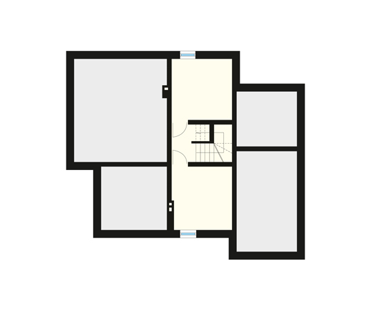 Projekt domu Grab 2 - rzut piwnicy