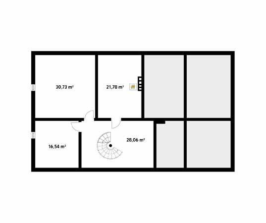 Projekt domu Tercja 5 - rzut piwnicy