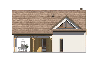 Projekt domu Alikante 3 - elewacje