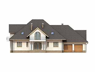 Projekt domu Allegro - elewacje