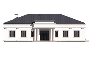 Projekt domu Amadeusz 3 - elewacje