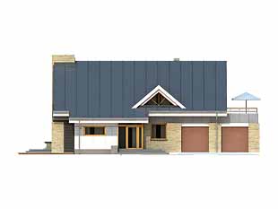 Projekt domu Amber 2 - elewacje