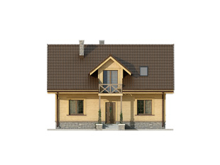 Projekt domu Anka dr-S - elewacje