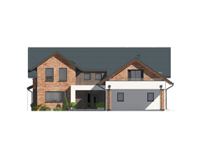 Projekt domu Anyż - elewacje