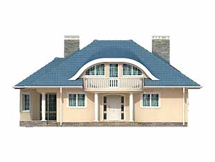 Projekt domu Aria 8 - elewacje