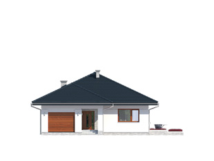 Projekt domu Ariel 2 - elewacje