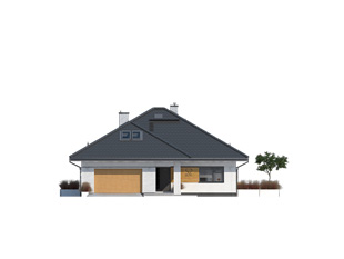 Projekt domu Ariel 7 - elewacje