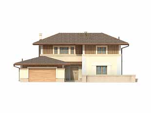 Projekt domu Arizona 3 - elewacje