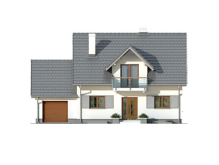 Projekt domu Azalia 5 - elewacje