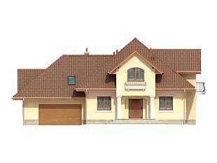 Projekt domu Bachus 8 - elewacje