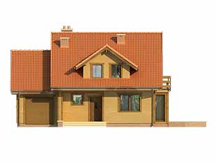 Projekt domu Boguśka dr-S - elewacje