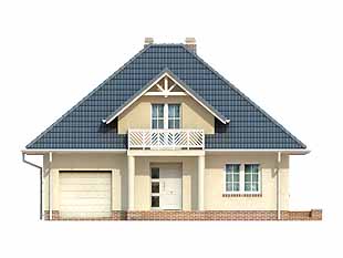 Projekt domu Boston 3 - elewacje