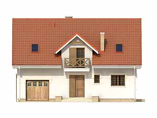 Projekt domu Carmen 3 - elewacje