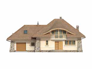 Projekt domu Credo 2 - elewacje