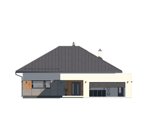 Projekt domu Cytrus 5 - elewacje