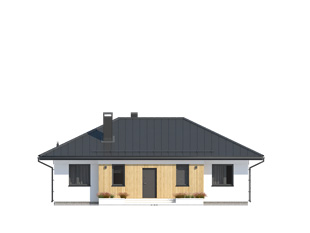 Projekt domu Decyma 10 - elewacje