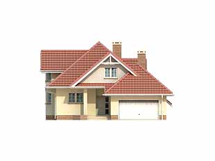 Projekt domu Forte 3 - elewacje