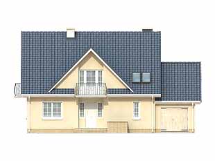 Projekt domu Hiacynt 2 - elewacje