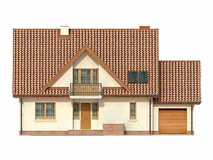 Projekt domu Hiacynt - elewacje