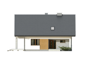 Projekt domu Indygo 2 - elewacje