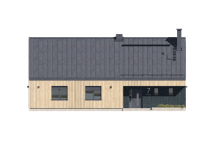 Projekt domu Jemioła 7 - elewacje