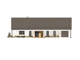 Projekt domu Jemioła 9 - elewacje