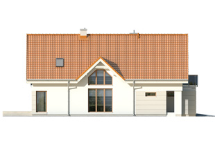 Projekt domu Jodła 2 - elewacje