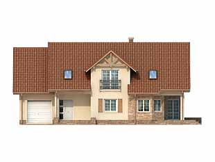 Projekt domu Kanon - elewacje