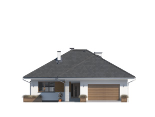 Projekt domu Kiwi 5 - elewacje