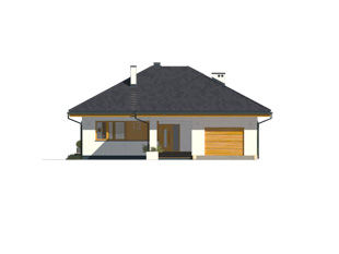 Projekt domu Kiwi 6 - elewacje