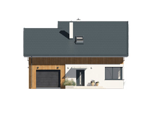 Projekt domu Kote 2 - elewacje