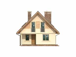 Projekt domu Lupus 2 - elewacje