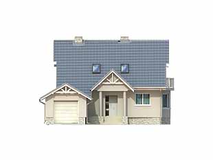 Projekt domu Maciejka 3 - elewacje