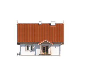 Projekt domu Milutki - elewacje