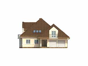 Projekt domu Ocean 3 - elewacje