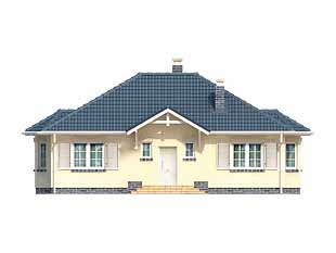 Projekt domu Poemat - elewacje