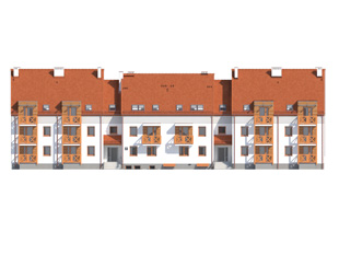 Projekt domu Przytulny - elewacje