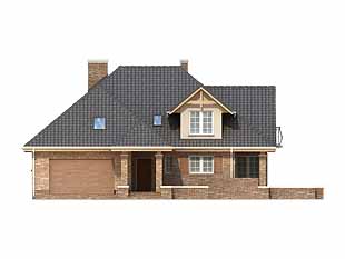 Projekt domu Rondo 2 - elewacje