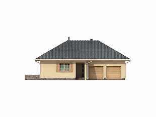 Projekt domu Salsa 2 - elewacje