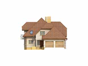 Projekt domu Sonata 3 - elewacje