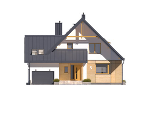 Projekt domu Sopran 6 - elewacje