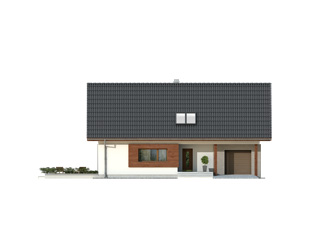 Projekt domu Storczyk - elewacje