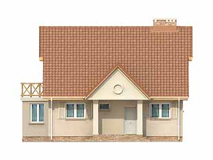 Projekt domu Symfonia 3 - elewacje